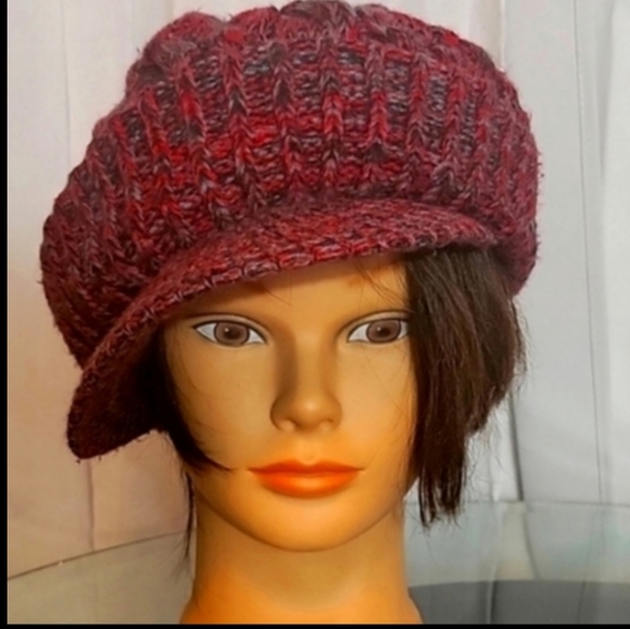 David and Young Knitted Newsboy Cap - Picture 1 of 6